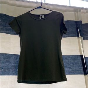 Olive Green Short Sleeve Tee